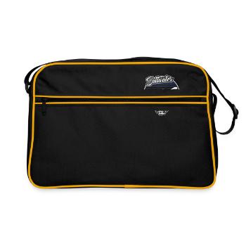 Chasse sous marine Vie en eau salée Pêche en apnée - Sac Retro - noir/or - Devant