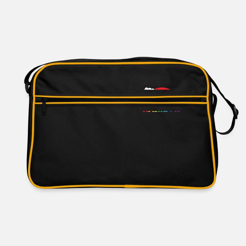Regenbogen Retro Tasche