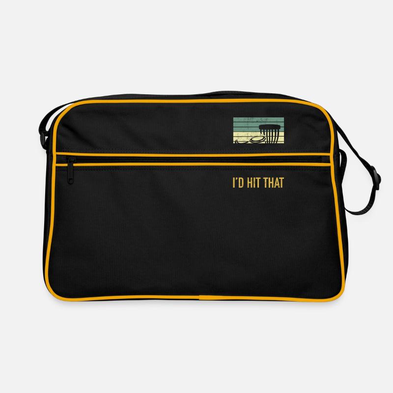 Disc Golf Frisbee Retro Vintage Disc Golf Retro Bag