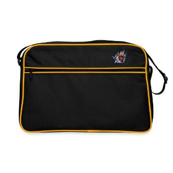 fighter glove art - Retro Bag - black/gold - Front