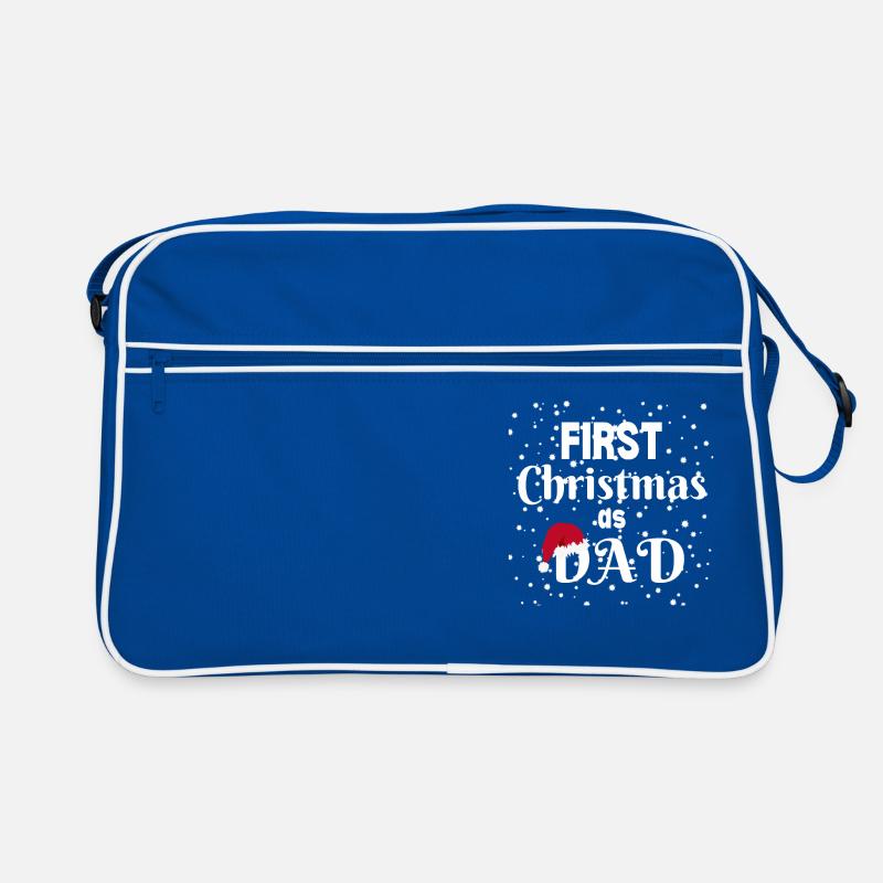 First Christmas as Dad Retro Bag