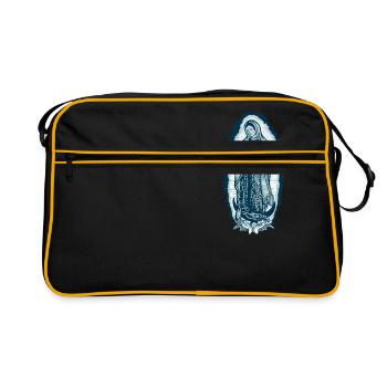 Virgen de Guadalupe - Retro Bag - black/gold - Front