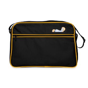 Pony - Sac Retro - noir/or - Devant