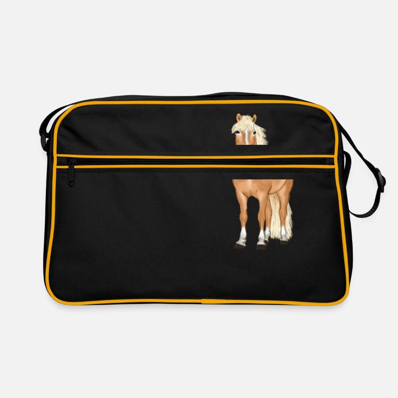 blonder Haflinger Retro Tasche