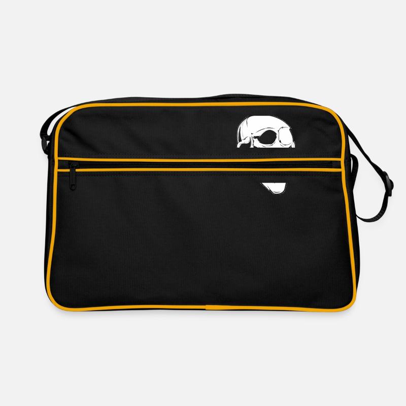 crying skull Retro Tasche