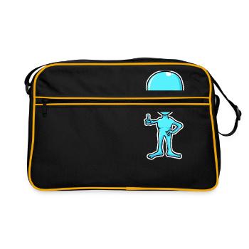 Extraterrestre - Sac Retro - noir/or - Devant