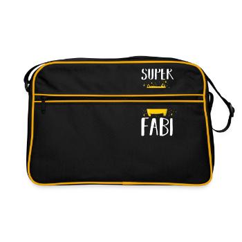 Fabien - Sac Retro - noir/or - Devant