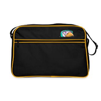 Happy Bird - Sac Retro - noir/or - Devant