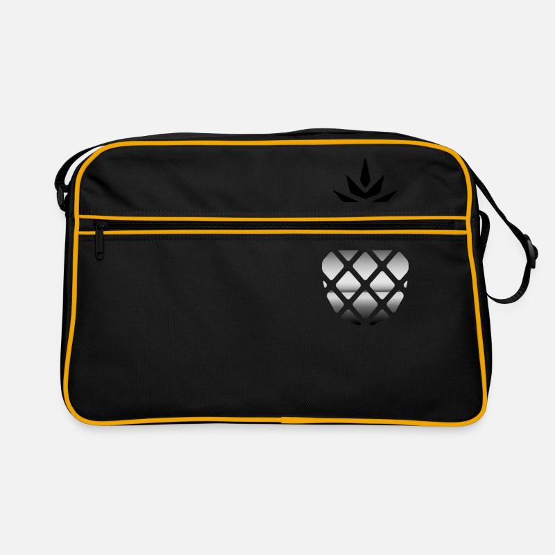 Silber Ananas Retro Tasche