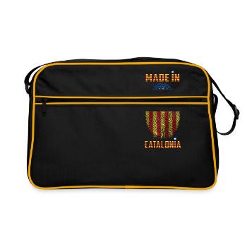 FABRIQUÉ EN CATALOGNE - Sac Retro - noir/or - Devant