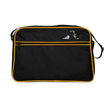 koalas tenderness - Retro Bag - black/gold - Front