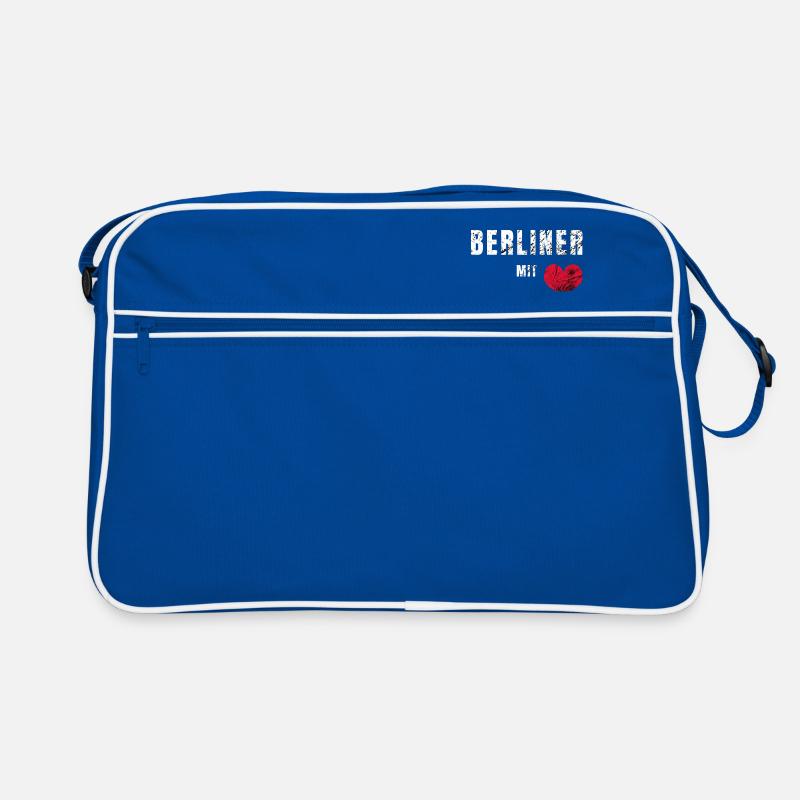 Berliner avec coeur Sac Retro