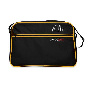 Momma Bear LGBTQ Gay Pride Mom - Retro Bag - black/gold - Front