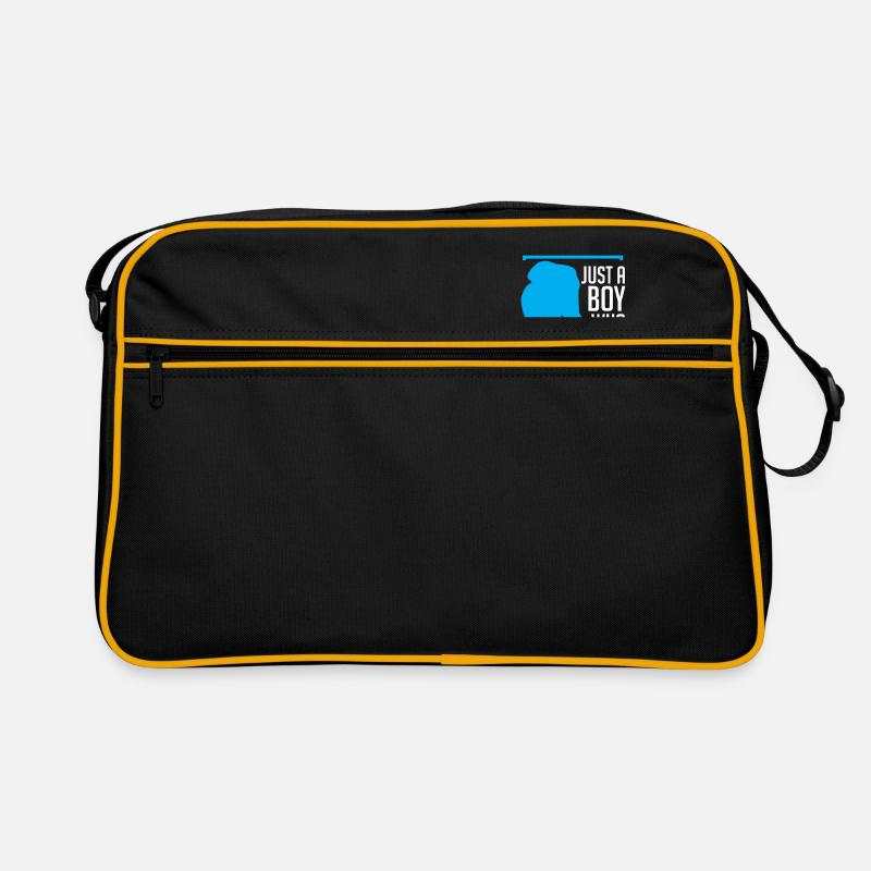 Juste un garçon qui aime les éléphants Elephants Boy Sac Retro