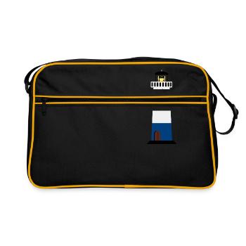 phare - Sac Retro - noir/or - Devant
