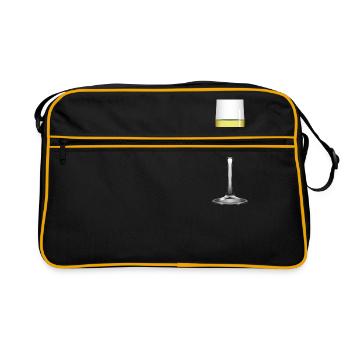 Verre au - Sac Retro - noir/or - Devant