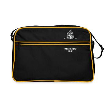 Ganesha deity Hindu - Retro Bag - black/gold - Front