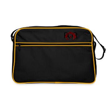 forthehorde wow - Sac Retro - noir/or - Devant