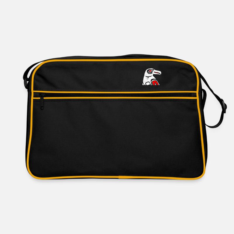 Haida Raven Lustige Geschenkidee Retro Tasche