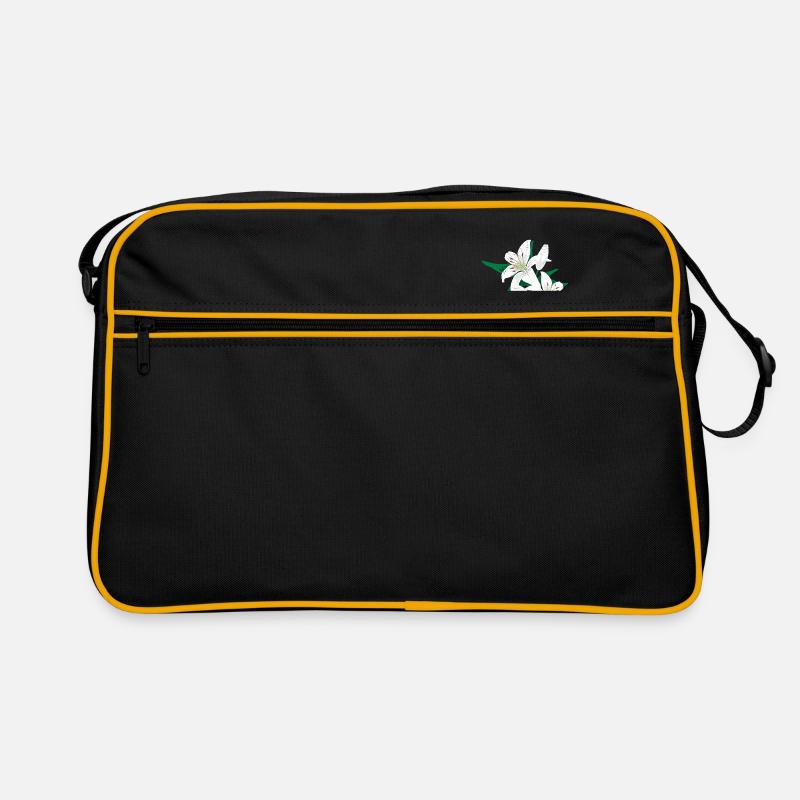 Lily flower tattoo gift idea Retro Bag
