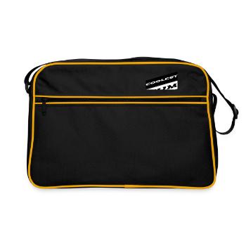 family - coolest mum ever - Sac Retro - noir/or - Devant