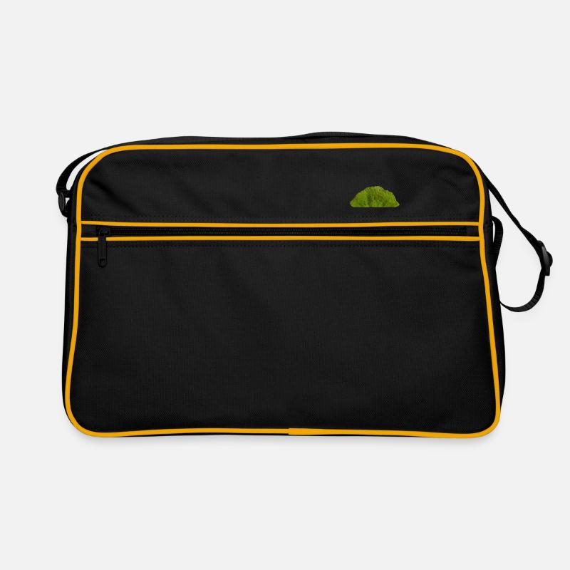 Ginko color - Retro Bag - black/gold