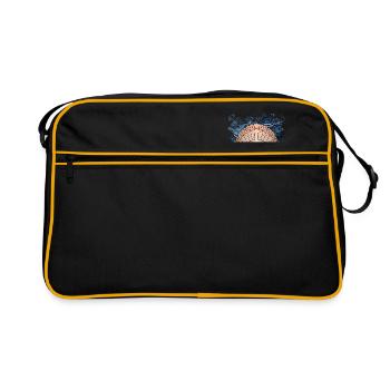 Coquillage - Sac Retro - noir/or - Devant