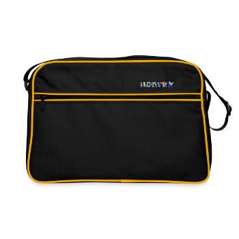 Trippy Hardtekk - Retro Bag - black/gold - Front