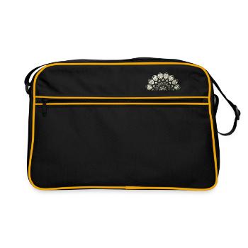 Mandala - Retro Bag - black/gold - Front