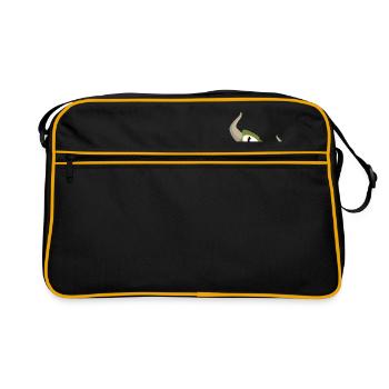 Monstaa Originaals Monster #18 - Sac Retro - noir/or - Devant