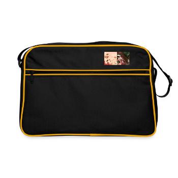 Galaxie - Retro Tasche - Schwarz/Gold - Vorne