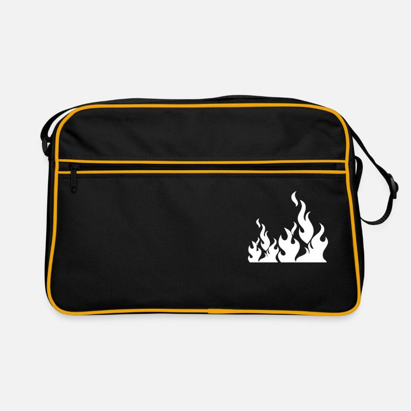 Flames blazingly impressive Retro Bag