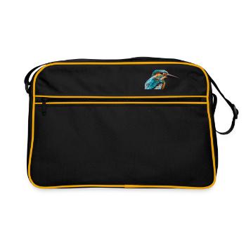 kingfisher - Retro Bag - black/gold - Front