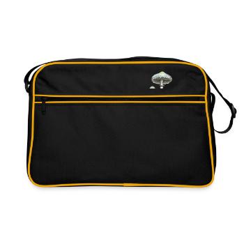 Verdigris Trümmling - Sac Retro - noir/or - Devant