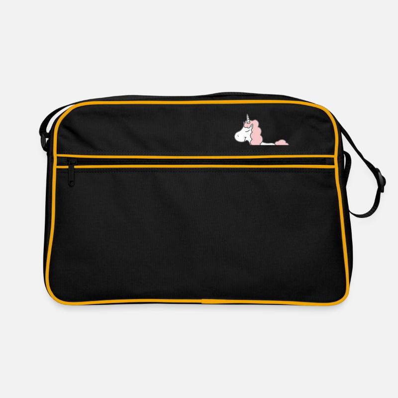 Süßes Einhorn Retro Tasche