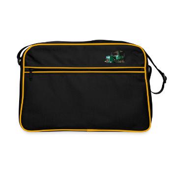Tractor DDR activist RS03 - Retro Bag - black/gold - Front