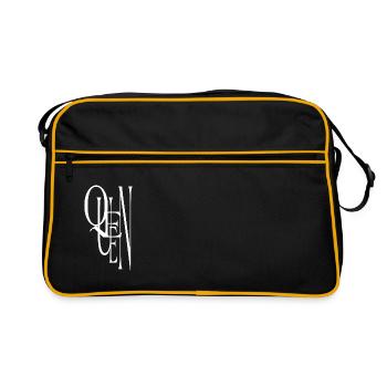 QUEEN - Sac Retro - noir/or - Devant