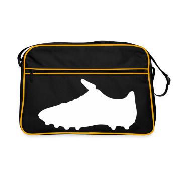 Chaussures de football : champion, but et match à domicile - Sac Retro - noir/or - Devant