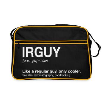 FTIR Infrared Spectroscopy Guy Chemie - Retro Bag - black/gold - Front