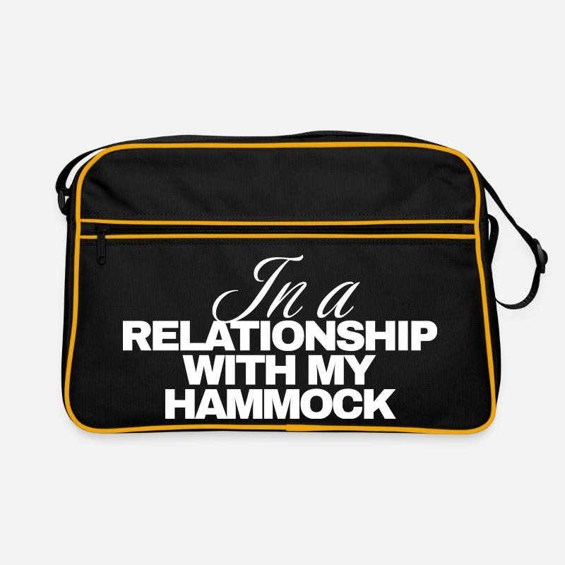 In a Relationship With My Hammock Retro Bag