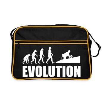 Evolution to Innovation - Retro Bag - black/gold - Front