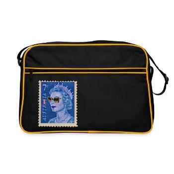 Autriche (timbre) - Sac Retro - noir/or - Devant