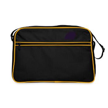Brown bear - Retro Bag - black/gold - Front