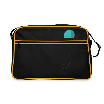 ballon - Sac Retro - noir/or - Devant