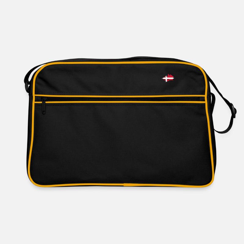 Denmark Flag Danish Flag Danmark Denmark Retro Bag