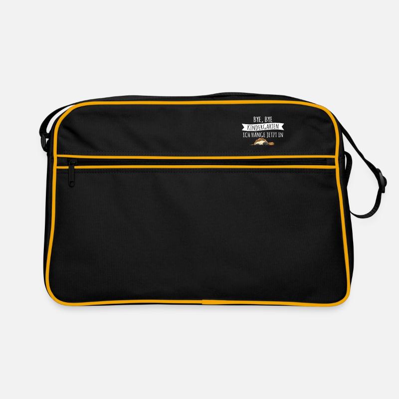 Bye Kindergarten Ich Hänge Jetzt in Der Schule Ab Retro Tasche