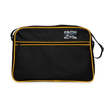 Foi Monts Cadeau religion Matthew - Sac Retro - noir/or - Devant