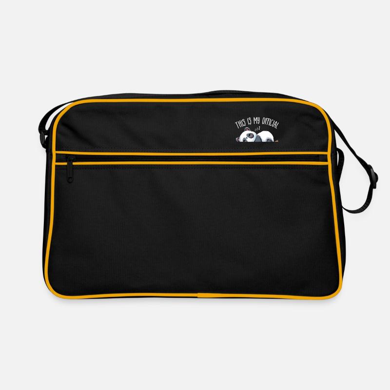 This Is My Offical Napping Shirt Sleeping Lazy Retro Bag