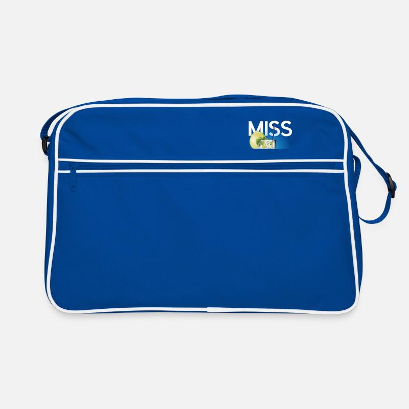 Cocktail Mojito Lime says Miss Mojito Retro Bag