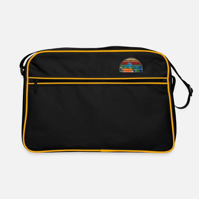 Ich hasse Menschen Retro Tasche